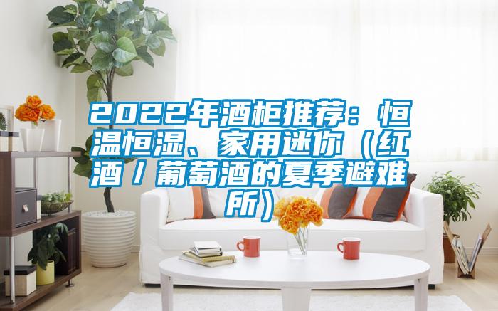 2022年酒柜推薦：恒溫恒濕、家用迷你（紅酒／葡萄酒的夏季避難所）