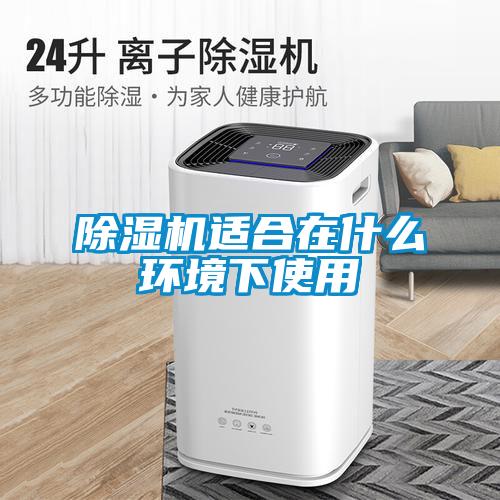除濕機適合在什么環(huán)境下使用