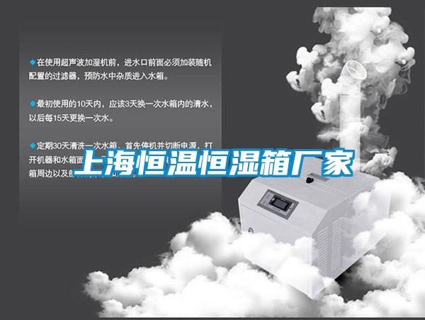 上海恒溫恒濕箱廠(chǎng)家