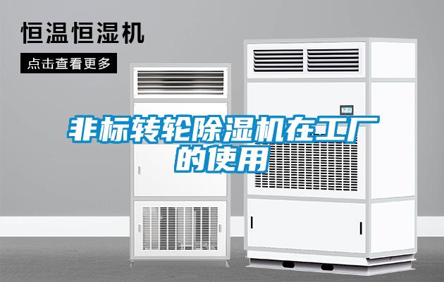 非標轉輪除濕機在工廠(chǎng)的使用