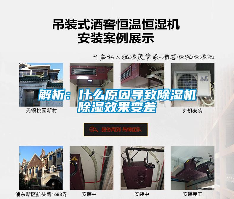 解析:什么原因導致除濕機除濕效果變差