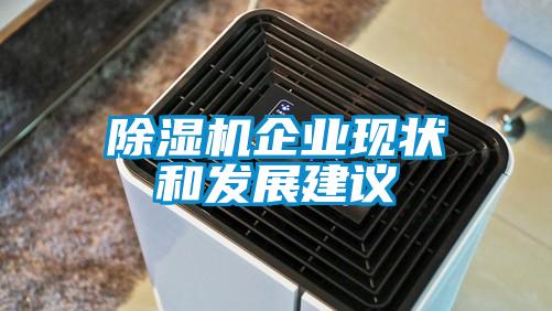 除濕機企業(yè)現狀和發(fā)展建議