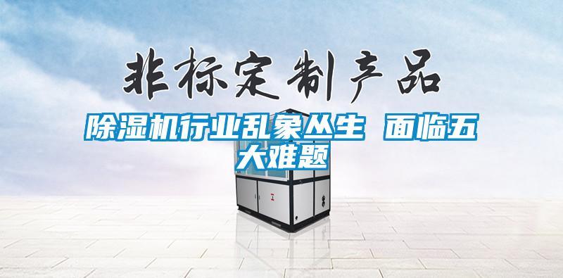 除濕機行業(yè)亂象叢生 面臨五大難題