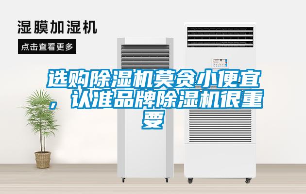 選購除濕機莫貪小便宜，認準品牌除濕機很重要