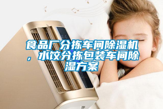 食品廠(chǎng)分揀車(chē)間除濕機，水餃分揀包裝車(chē)間除濕方案