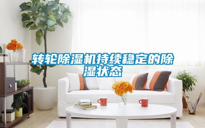 轉輪除濕機持續穩定的除濕狀態(tài)