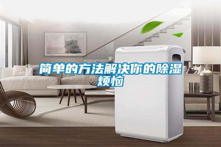 簡(jiǎn)單的方法解決你的除濕煩惱