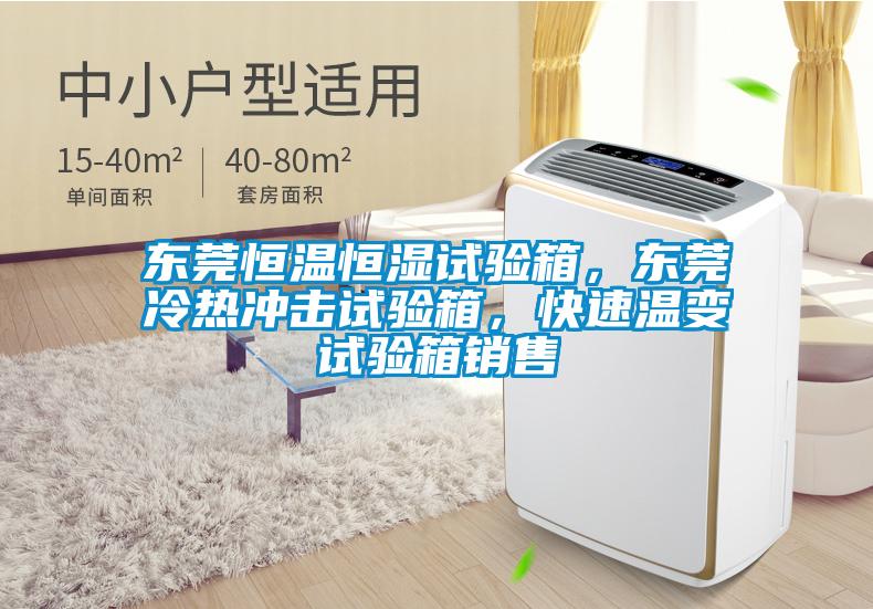 東莞恒溫恒濕試驗箱，東莞冷熱沖擊試驗箱，快速溫變試驗箱銷(xiāo)售