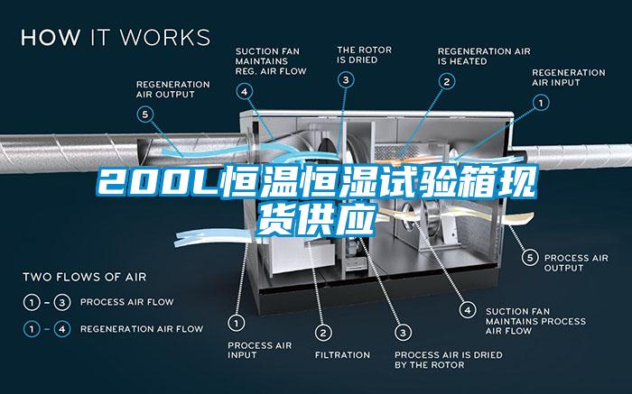 200L恒溫恒濕試驗箱現貨供應