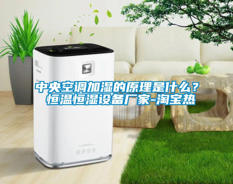 中央空調加濕的原理是什么？ 恒溫恒濕設備廠(chǎng)家-淘寶熱