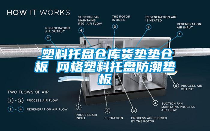 .塑料托盤(pán)倉庫貨墊墊倉板 網(wǎng)格塑料托盤(pán)防潮墊板