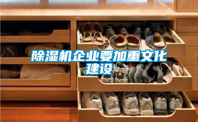 除濕機企業(yè)要加重文化建設