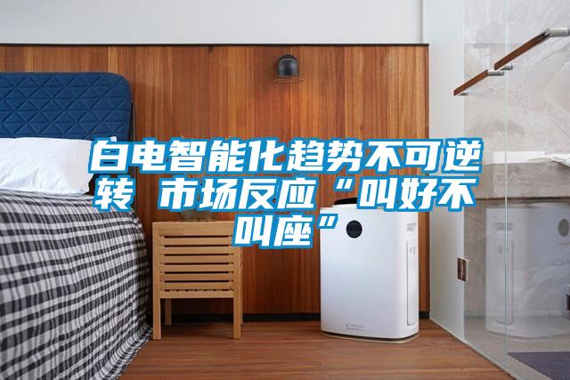 白電智能化趨勢不可逆轉 市場(chǎng)反應“叫好不叫座”