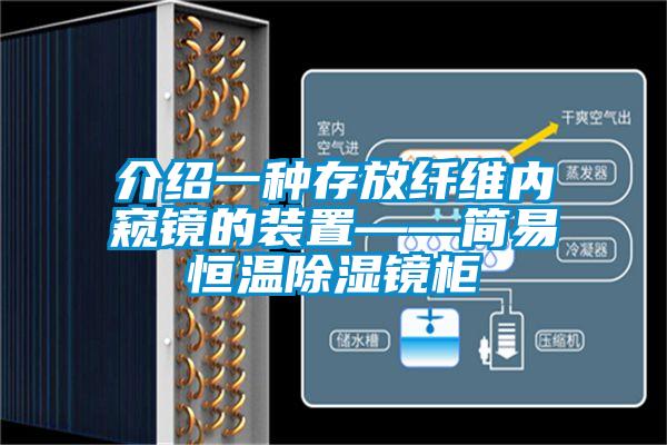 介紹一種存放纖維內窺鏡的裝置——簡(jiǎn)易恒溫除濕鏡柜