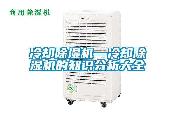 冷卻除濕機—冷卻除濕機的知識分析大全