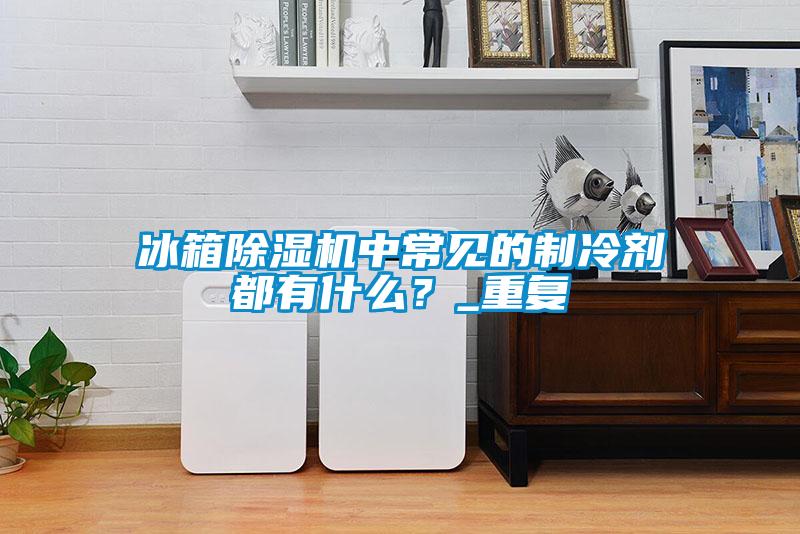 冰箱除濕機中常見(jiàn)的制冷劑都有什么？_重復