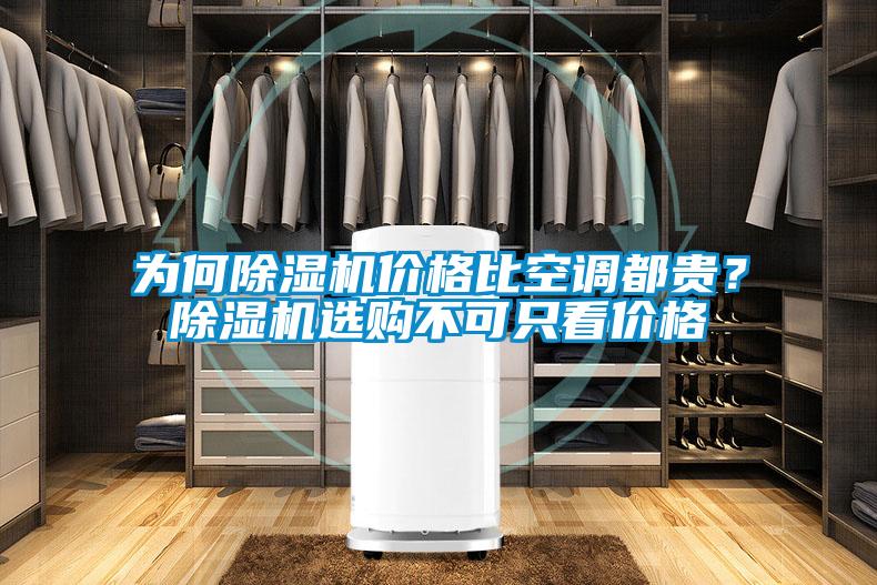 為何除濕機價(jià)格比空調都貴？除濕機選購不可只看價(jià)格