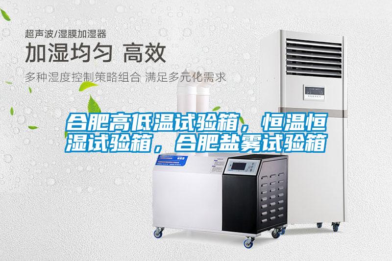 合肥高低溫試驗箱，恒溫恒濕試驗箱，合肥鹽霧試驗箱