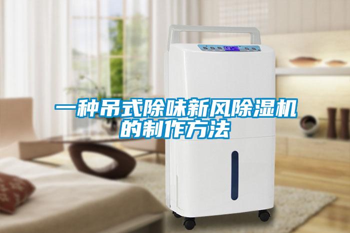 一種吊式除味新風(fēng)除濕機的制作方法