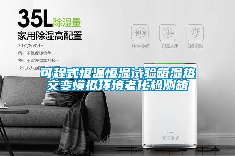 可程式恒溫恒濕試驗箱濕熱交變模擬環(huán)境老化檢測箱
