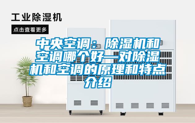 中央空調：除濕機和空調哪個(gè)好—對除濕機和空調的原理和特點(diǎn)介紹