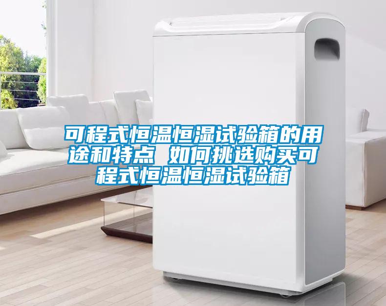 可程式恒溫恒濕試驗箱的用途和特點(diǎn) 如何挑選購買(mǎi)可程式恒溫恒濕試驗箱