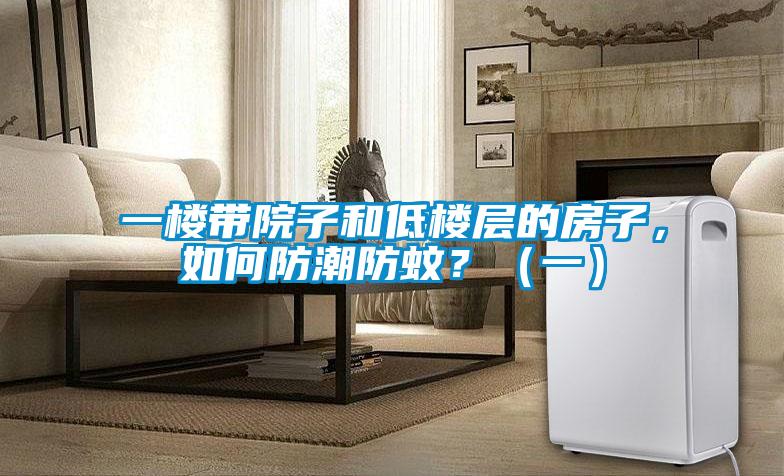一樓帶院子和低樓層的房子，如何防潮防蚊？（一）