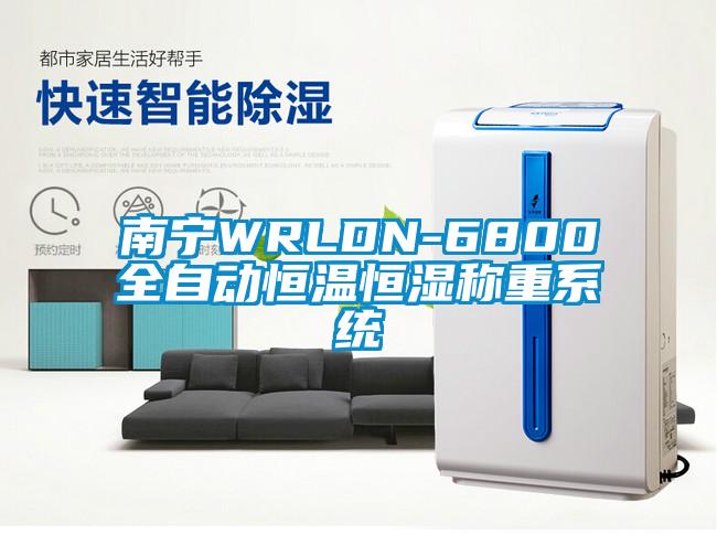 南寧WRLDN-6800全自動(dòng)恒溫恒濕稱(chēng)重系統