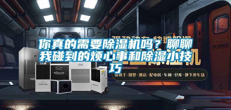 你真的需要除濕機嗎？聊聊我碰到的煩心事和除濕小技巧