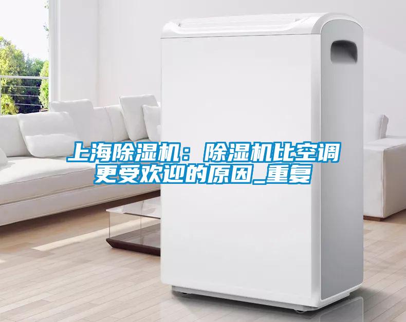 上海除濕機：除濕機比空調更受歡迎的原因_重復