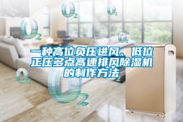 一種高位負壓進(jìn)風(fēng)、低位正壓多點(diǎn)高速排風(fēng)除濕機的制作方法