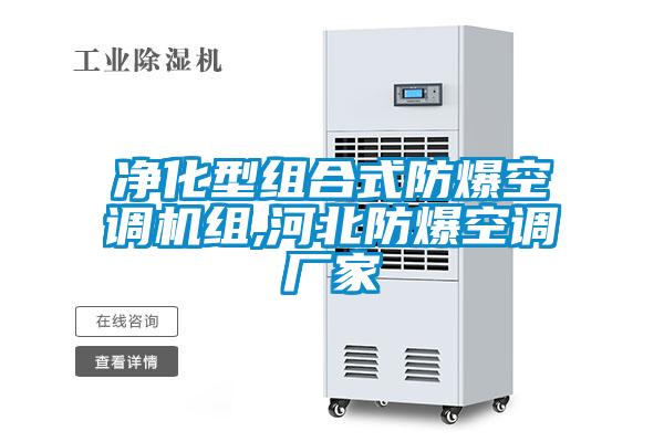 凈化型組合式防爆空調機組,河北防爆空調廠(chǎng)家