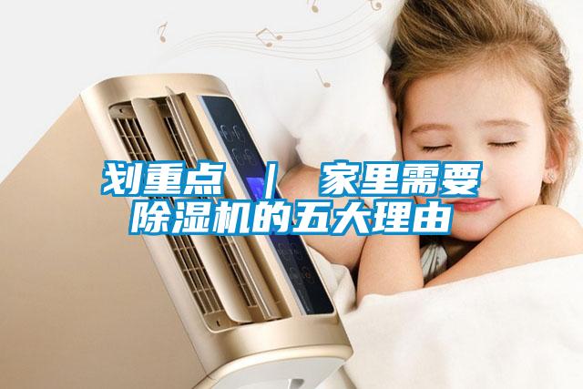 劃重點(diǎn) ｜ 家里需要除濕機的五大理由