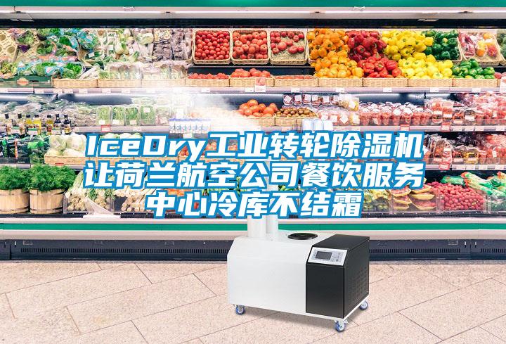 IceDry工業(yè)轉輪除濕機讓荷蘭航空公司餐飲服務(wù)中心冷庫不結霜
