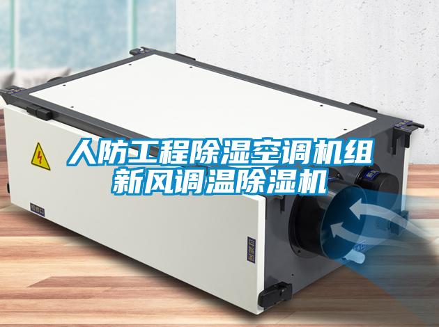 人防工程除濕空調機組新風(fēng)調溫除濕機