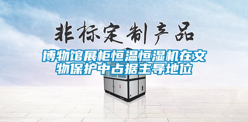 博物館展柜恒溫恒濕機在文物保護中占據主導地位