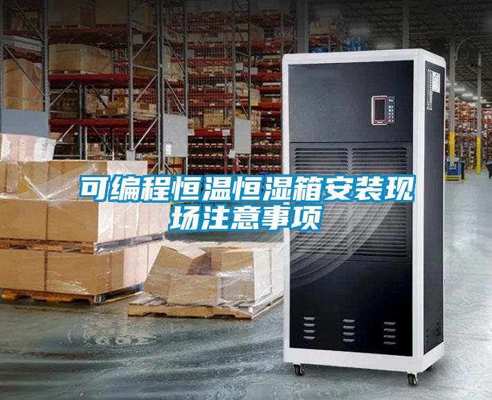 可編程恒溫恒濕箱安裝現場(chǎng)注意事項