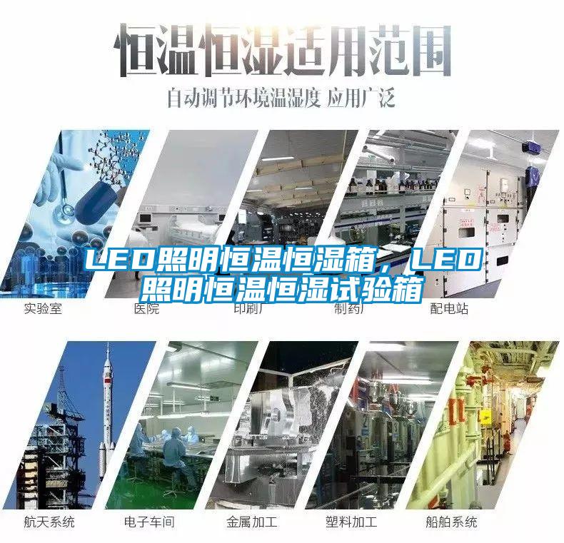 LED照明恒溫恒濕箱，LED照明恒溫恒濕試驗箱