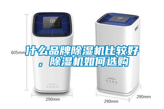 什么品牌除濕機比較好，除濕機如何選購