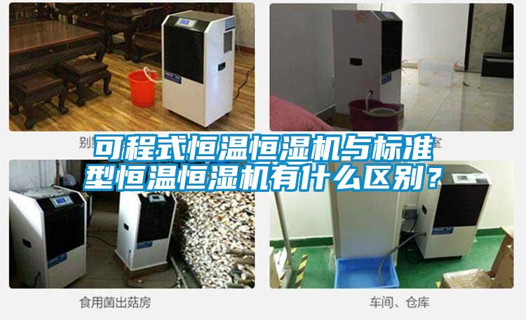 可程式恒溫恒濕機與標準型恒溫恒濕機有什么區別？
