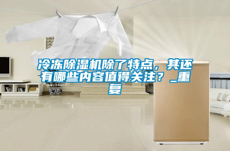 冷凍除濕機除了特點(diǎn)，其還有哪些內容值得關(guān)注？_重復