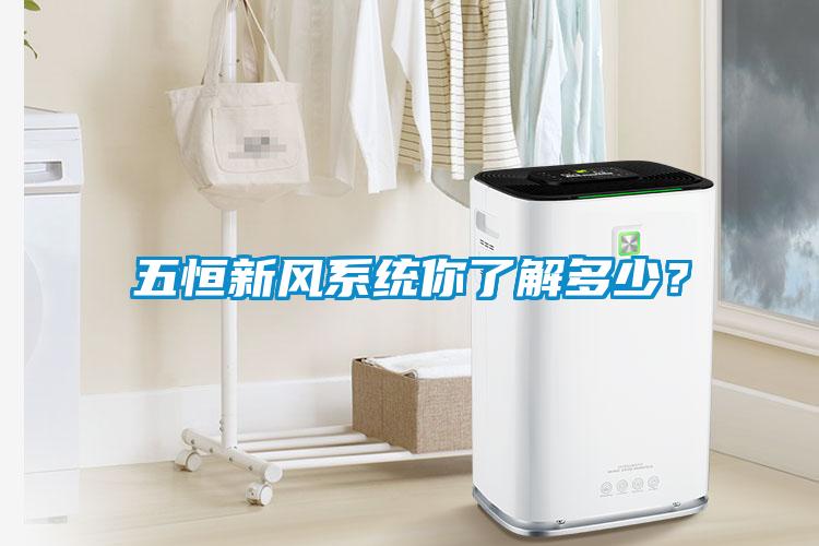 五恒新風(fēng)系統你了解多少？