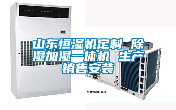 山東恒濕機定制 除濕加濕一體機 生產(chǎn)銷(xiāo)售安裝