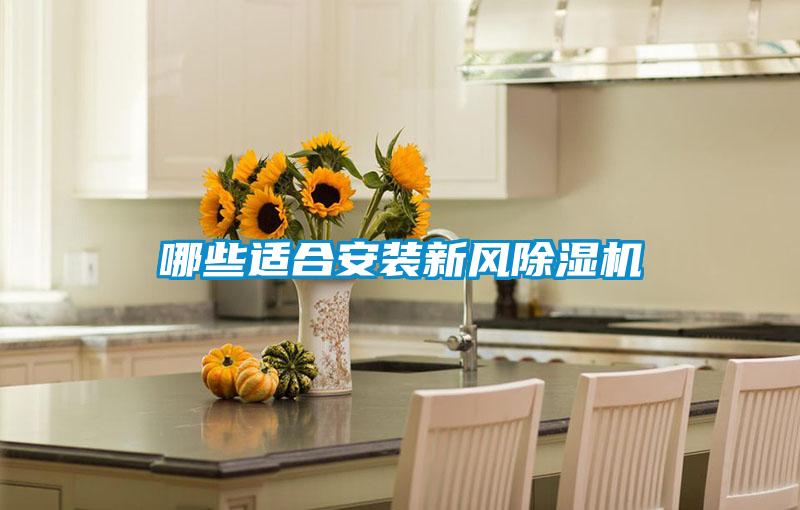 哪些適合安裝新風(fēng)除濕機