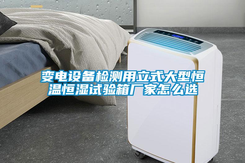變電設備檢測用立式大型恒溫恒濕試驗箱廠(chǎng)家怎么選