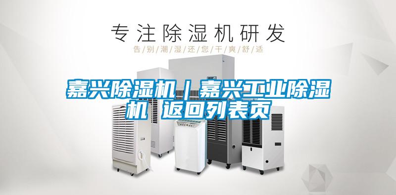 嘉興除濕機｜嘉興工業(yè)除濕機 返回列表頁(yè)