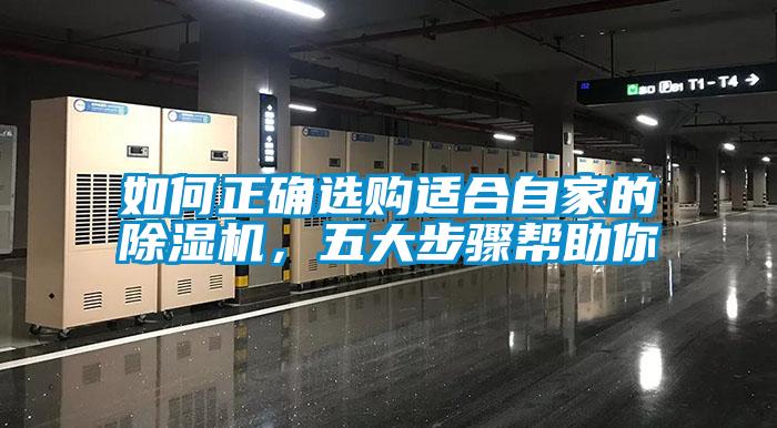 如何正確選購適合自家的除濕機，五大步驟幫助你