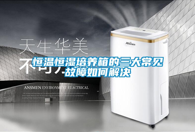 恒溫恒濕培養箱的三大常見(jiàn)故障如何解決