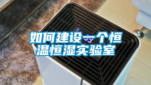 如何建設一個(gè)恒溫恒濕實(shí)驗室