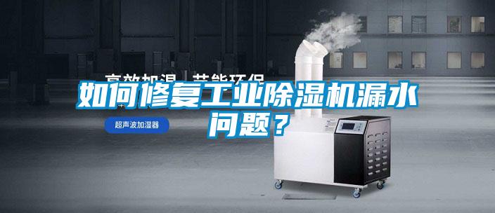 如何修復工業(yè)除濕機漏水問(wèn)題？